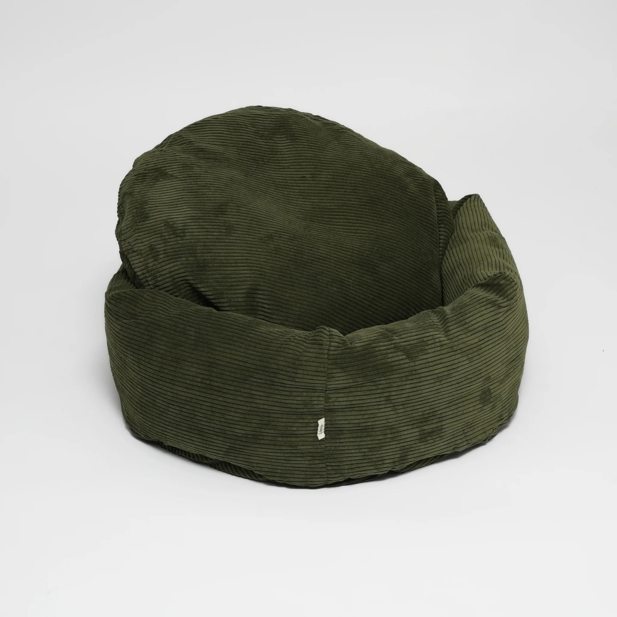 Luna Dog Bed 3.0 | Moss Green Corduroy - Image 4
